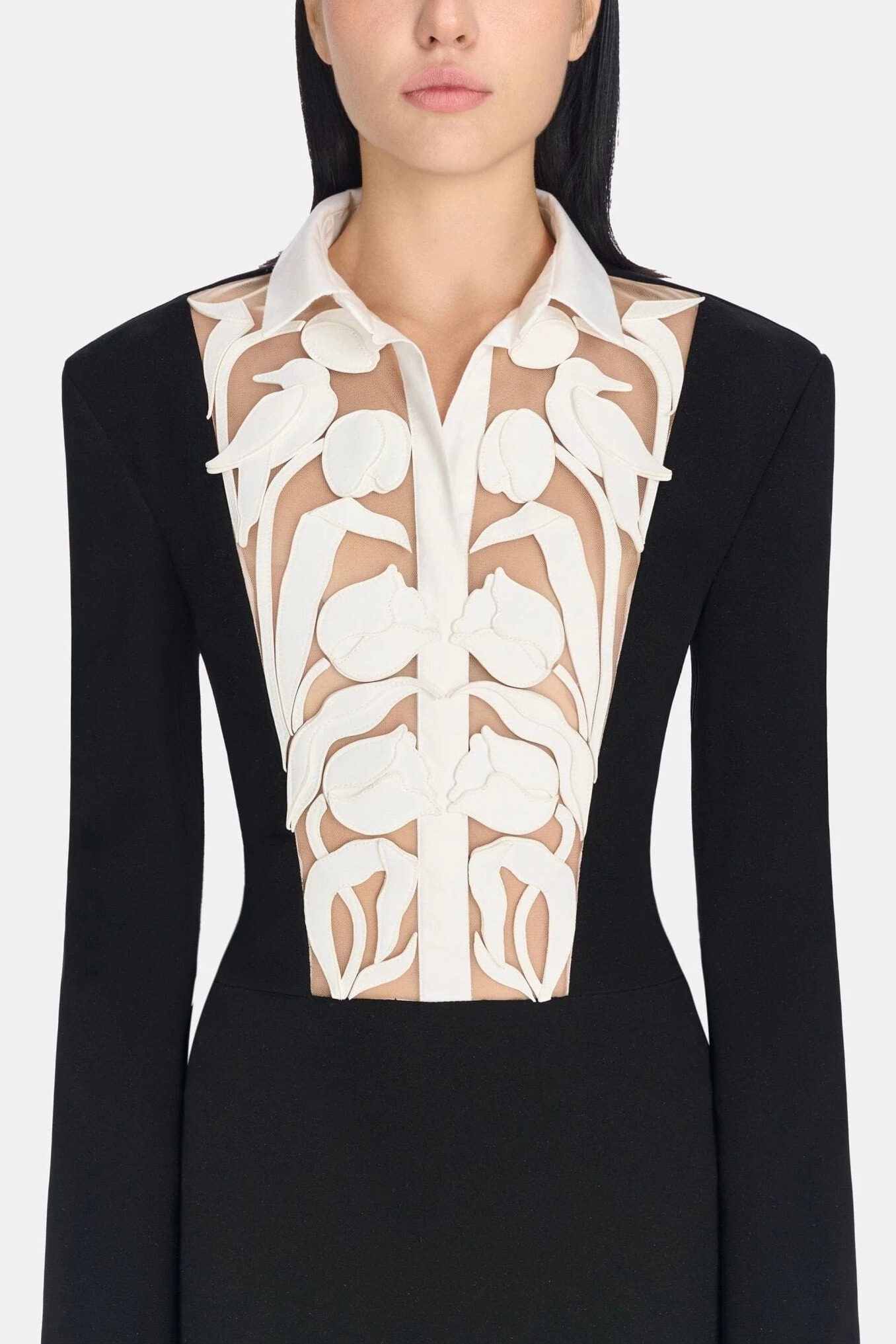 Raya Floral Embroidered Maxi Dress