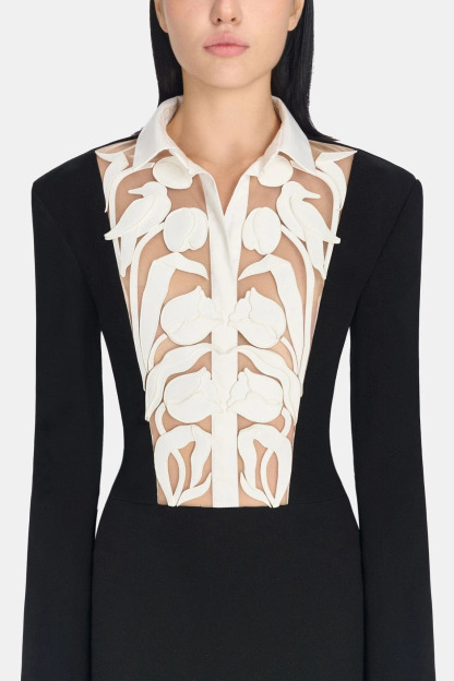 Raya Floral Embroidered Maxi Dress