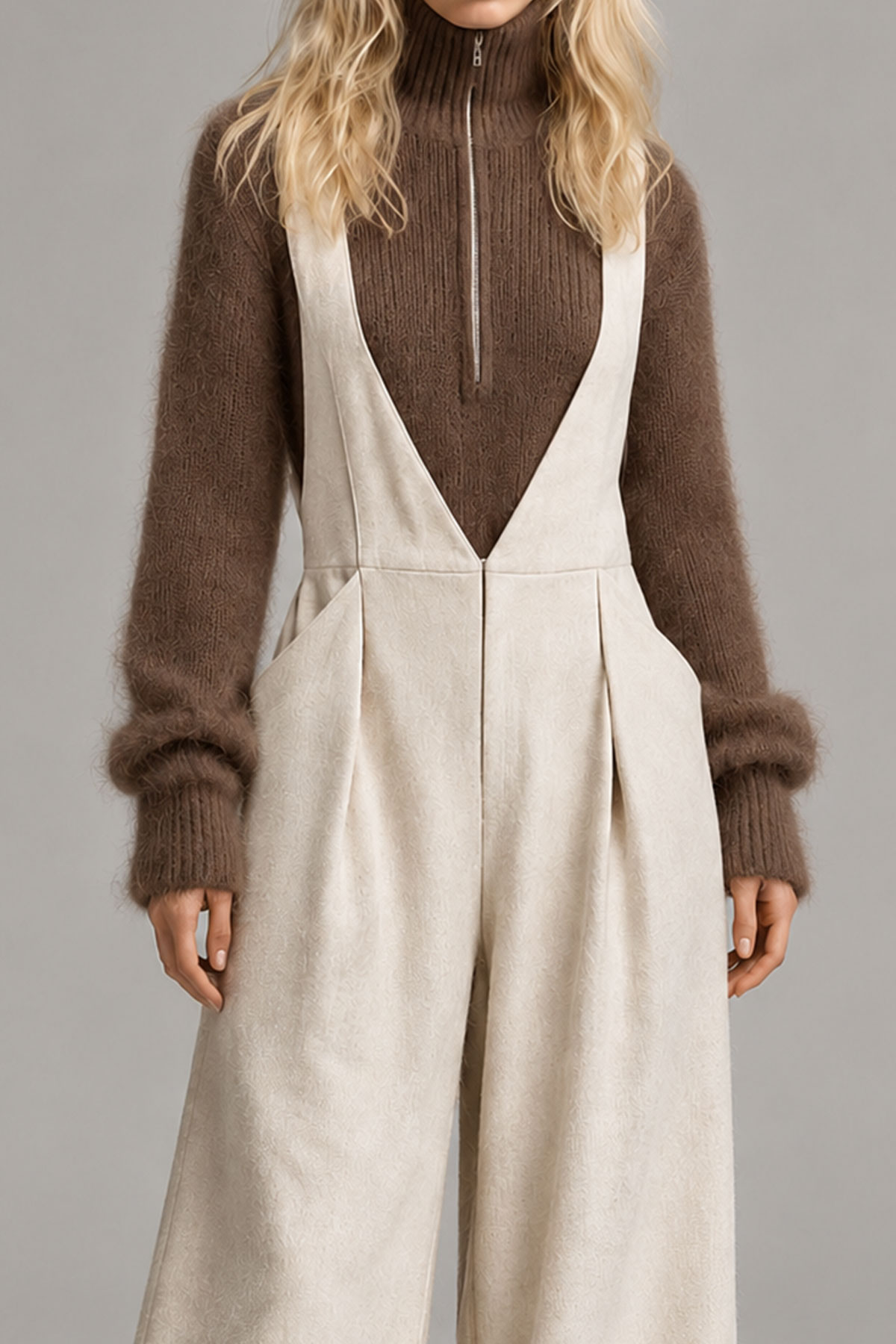 Odessa Linen Wide Leg Jumpsuit