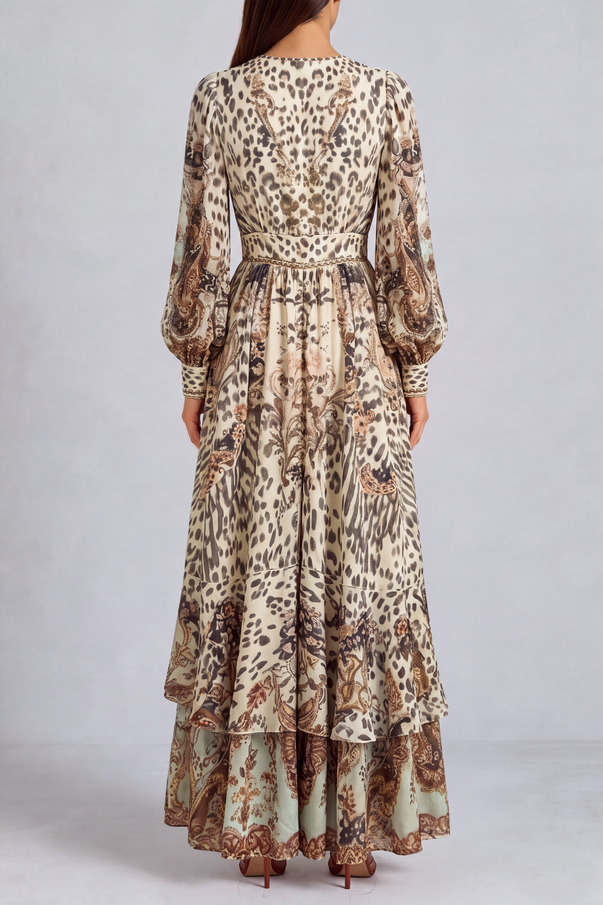 Remi Leopard Print Maxi Dress