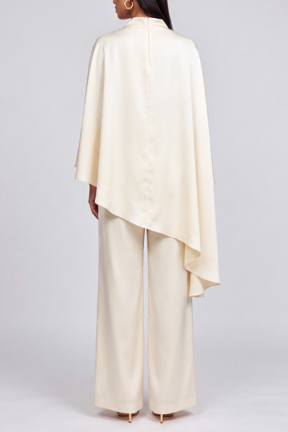 Seraphina High Neck Asymmetrical Pants Set