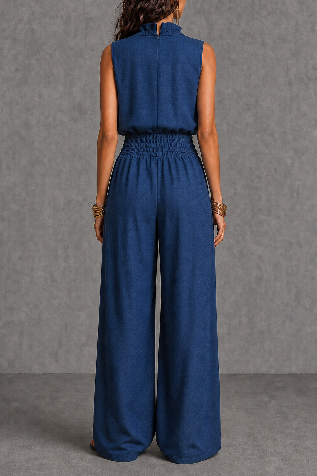 Sloane Sleeveless Drawstring Jumpsuit