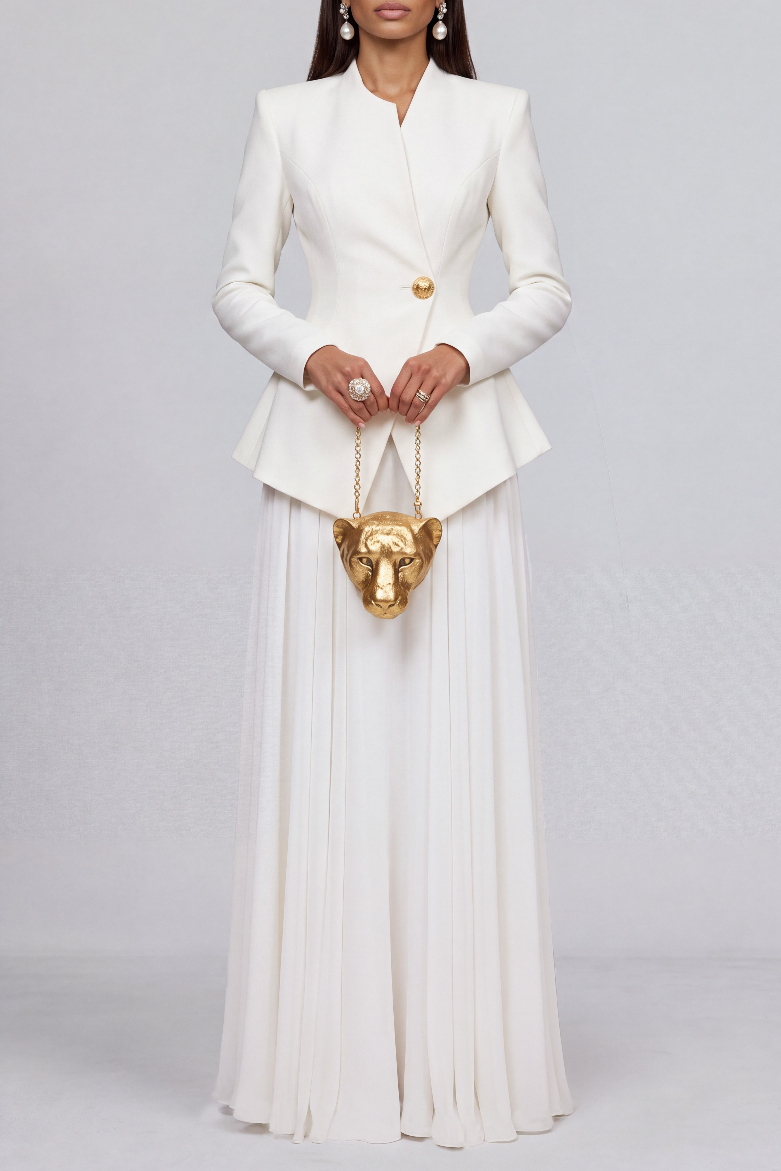 Tallulah Long Sleeve Button Skirts Set
