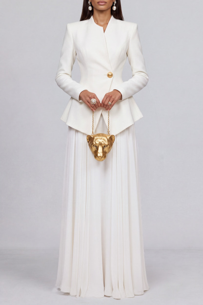 Tallulah Long Sleeve Button Skirts Set