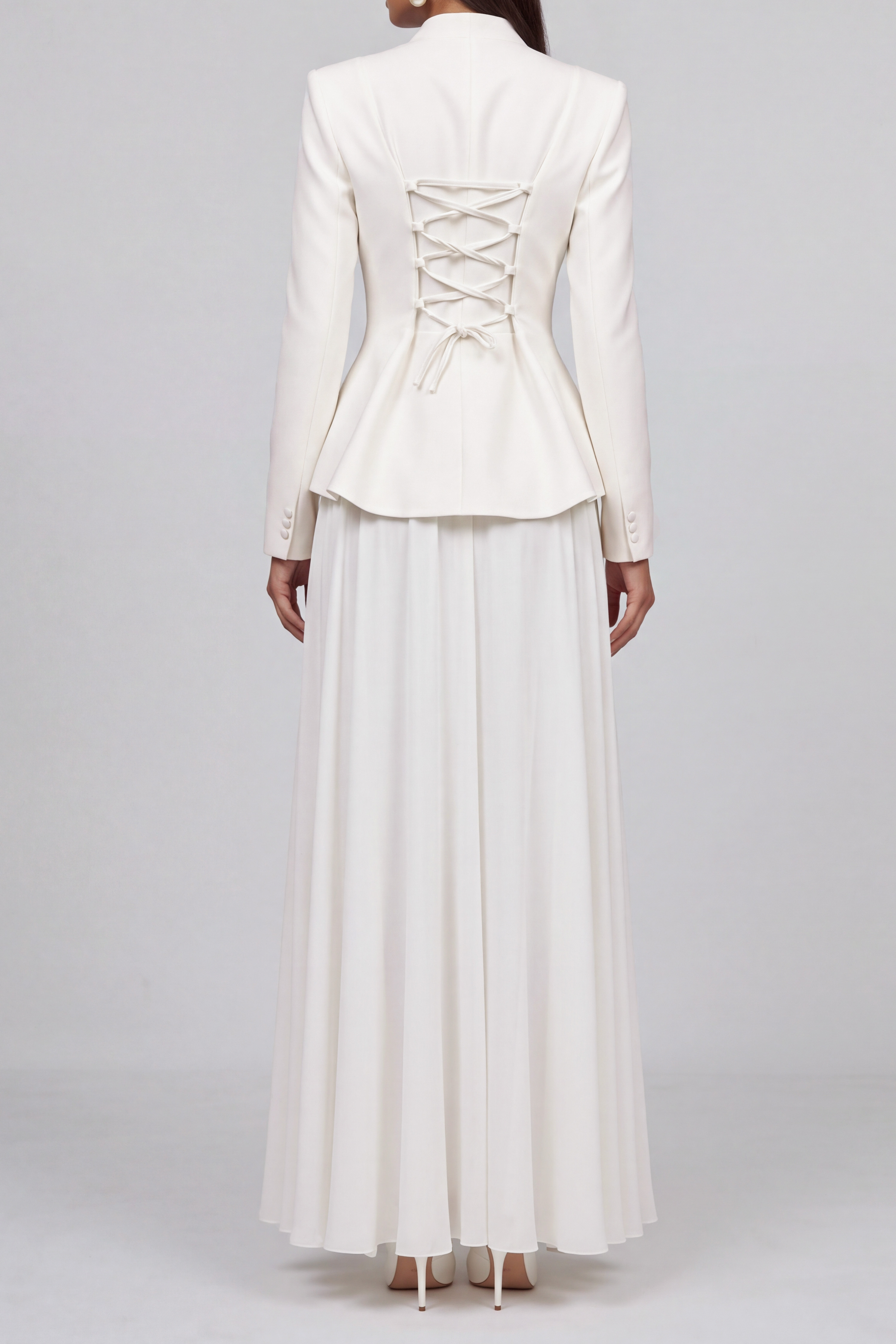 Tallulah Long Sleeve Button Skirts Set