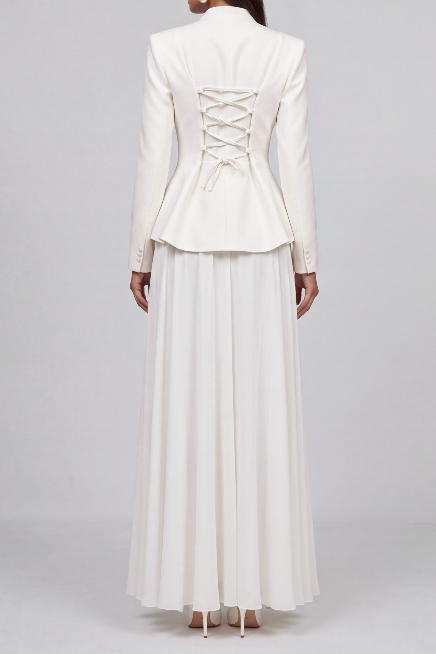 Tallulah Long Sleeve Button Skirts Set