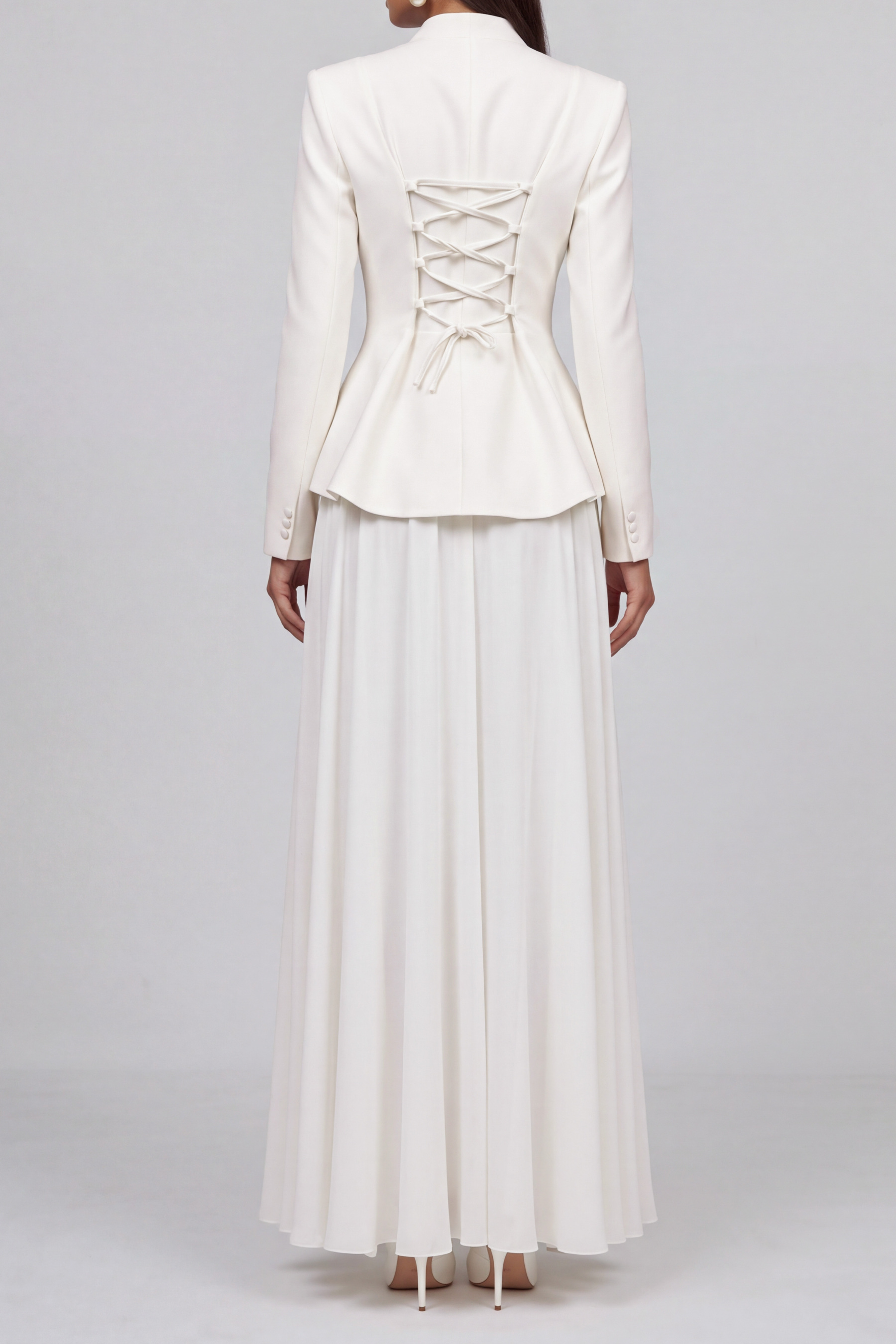 Tallulah Long Sleeve Button Skirts Set