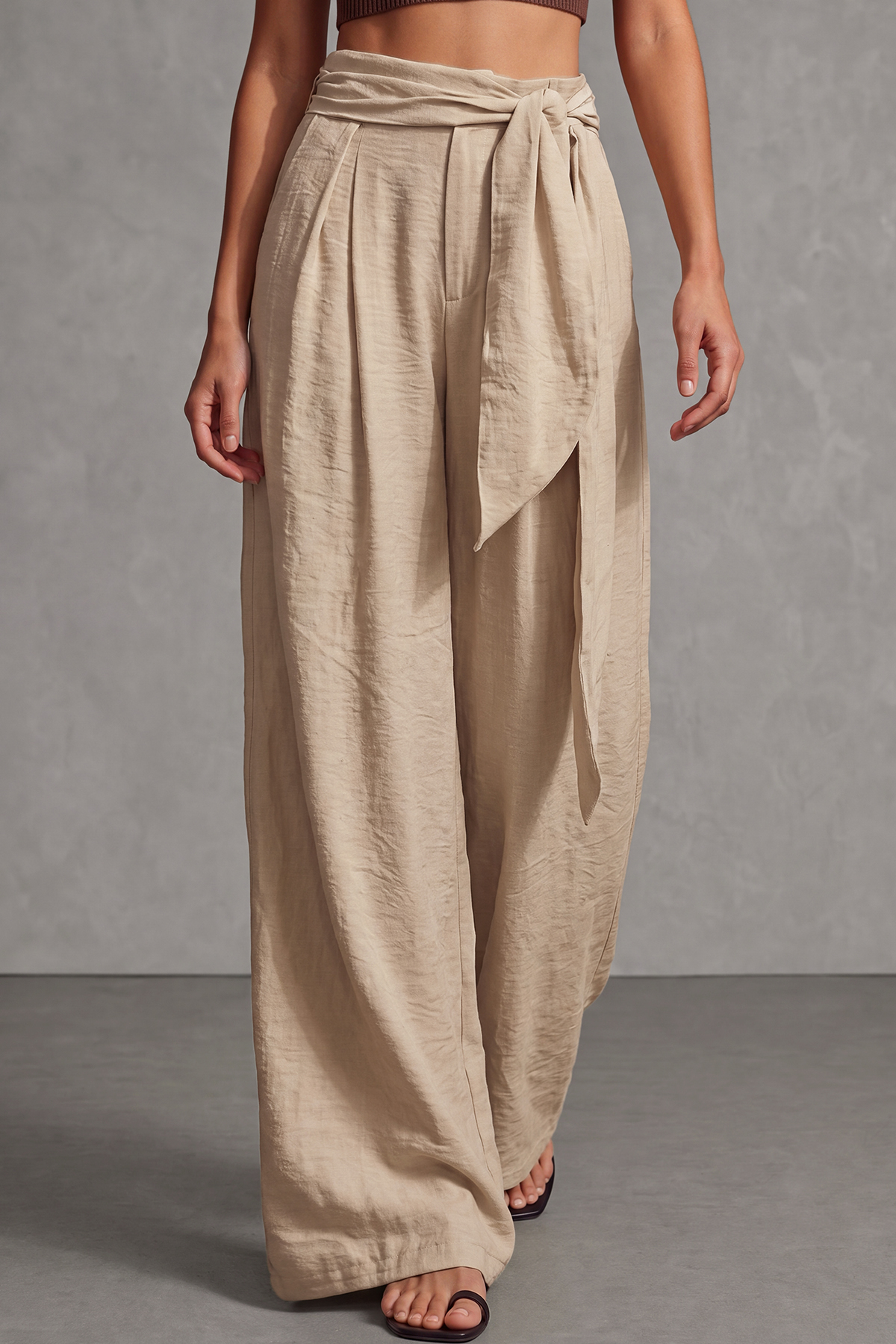 Torvique Tie Wrap High Waist Pants