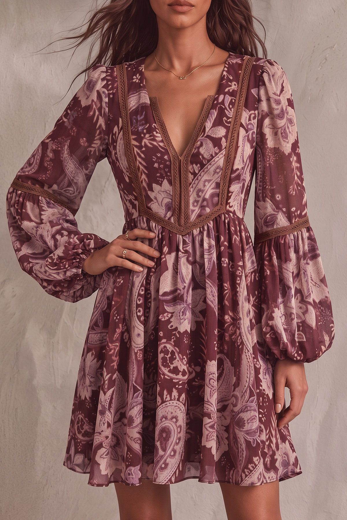 Waverly Ruffled Floral Mini Dress