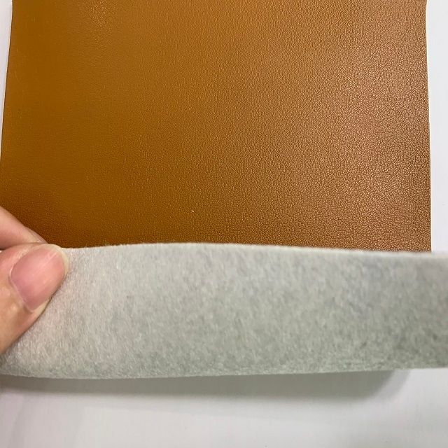 High quality vegan PU leather fabric for bags bio leather for bags