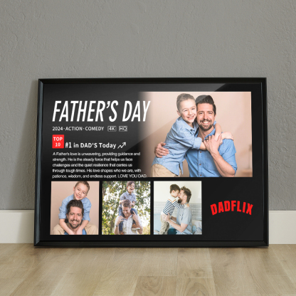The Customized Dadlfix Movie Photo Frame Made Him The Star Of The Show At This Moment.
