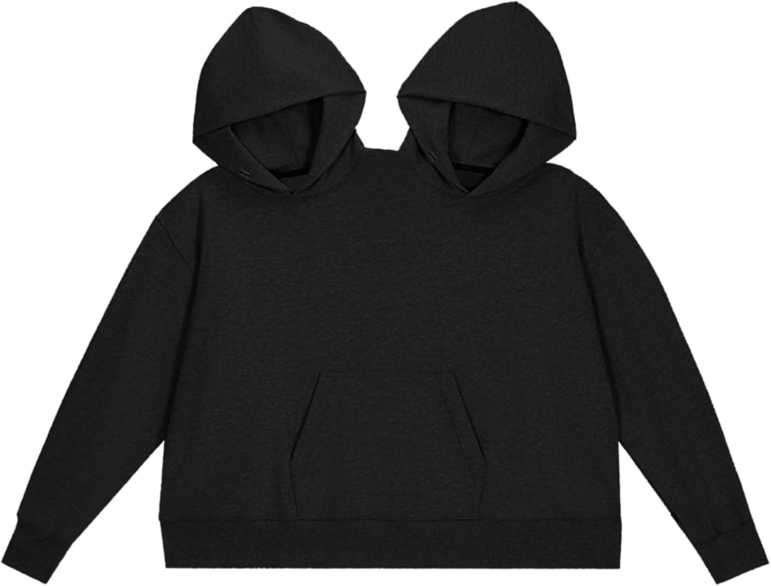 An Oversized, Extra-Large Hooded Sweatshirt Perfect For Two People, An Ideal Gift For Couples