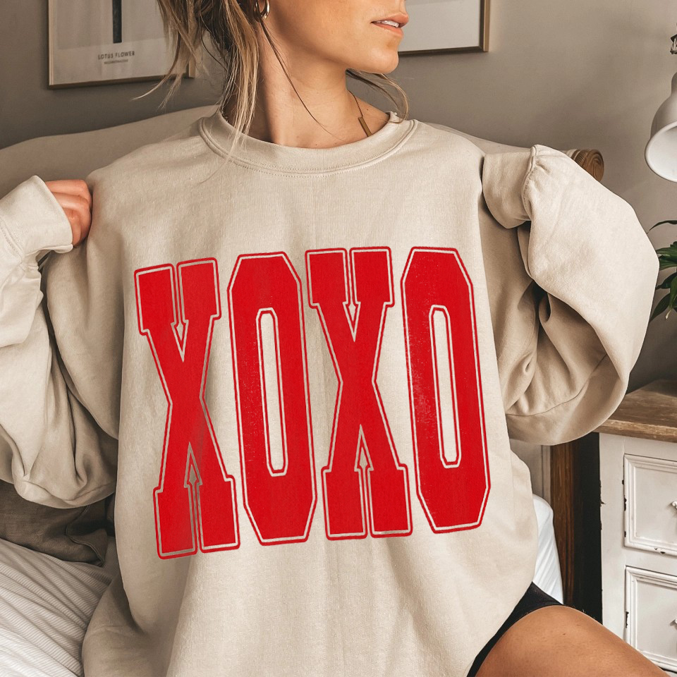 Customized XOXO Couple's Sweatshirts