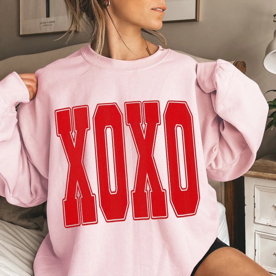 Customized XOXO Couple's Sweatshirts