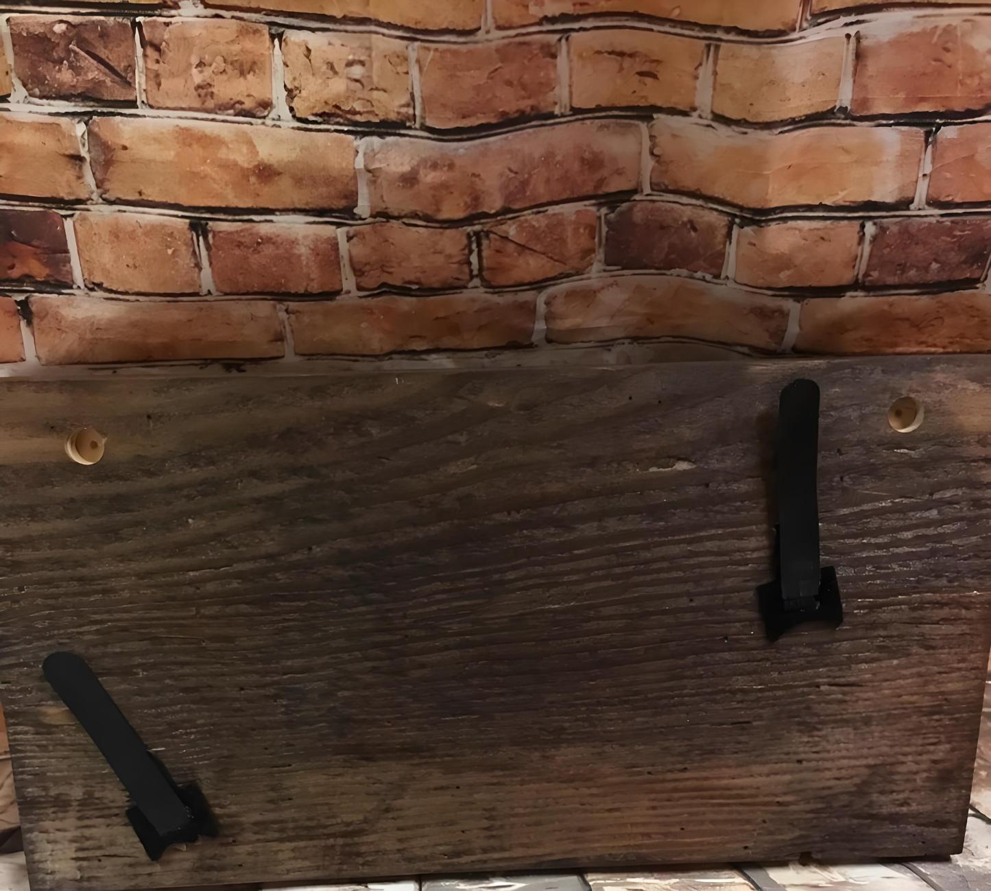 Dad Thanks For Helping Me Build My Life Wall Decor Sign And Hammer-Father's Day Gift