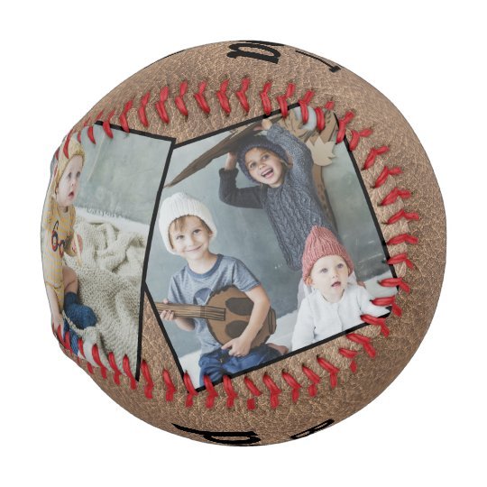 Personalized Vintage Best Papa Ever Memento Photo Father's Day Baseball Gifts For Dad, Son, Grandpa
