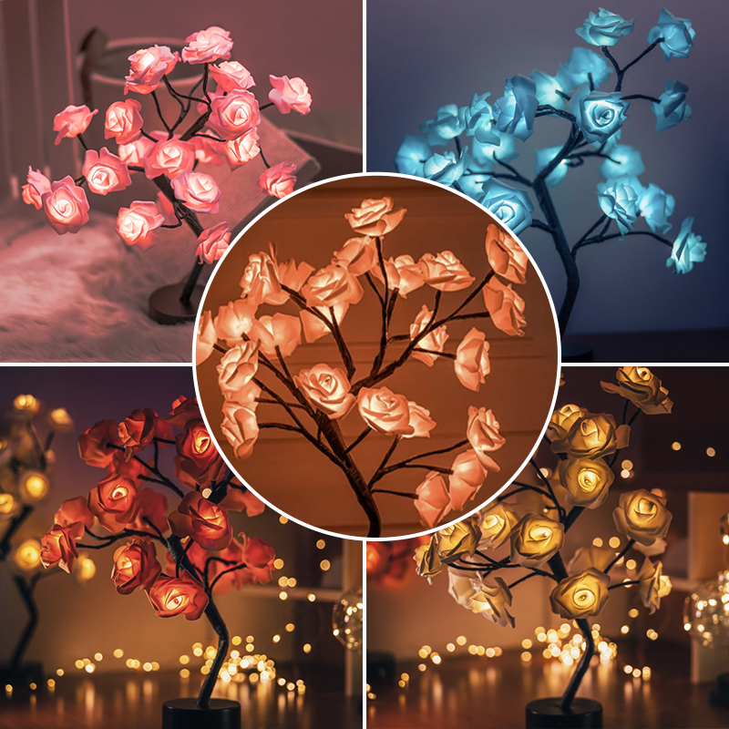 💕Forever Rose Tree Lamp