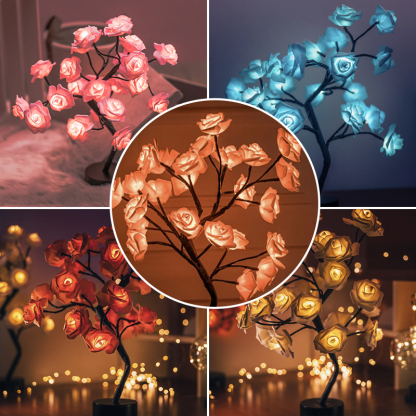 💕Forever Rose Tree Lamp