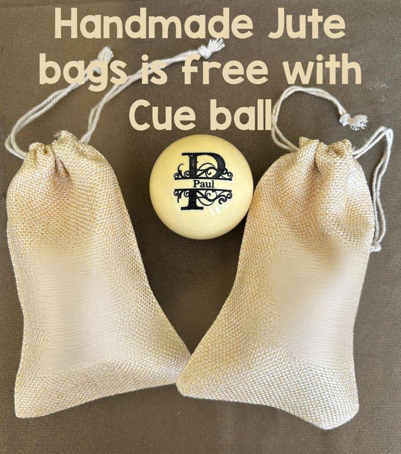 Personalized Pool Cue Ball Billiards Ball Engraved Ball Gift For Dad Gift For Him Your Own Handwritting On Cue Ball