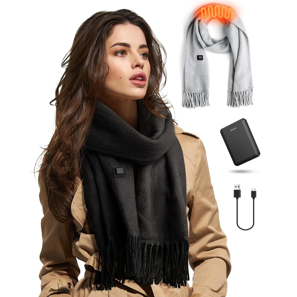 Electric Heating Scarf with 3 Temperature, Intelligent Electric Heating Scarf