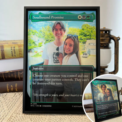 Custom Anime Couples MTG Magic TCG Frame Wall Art