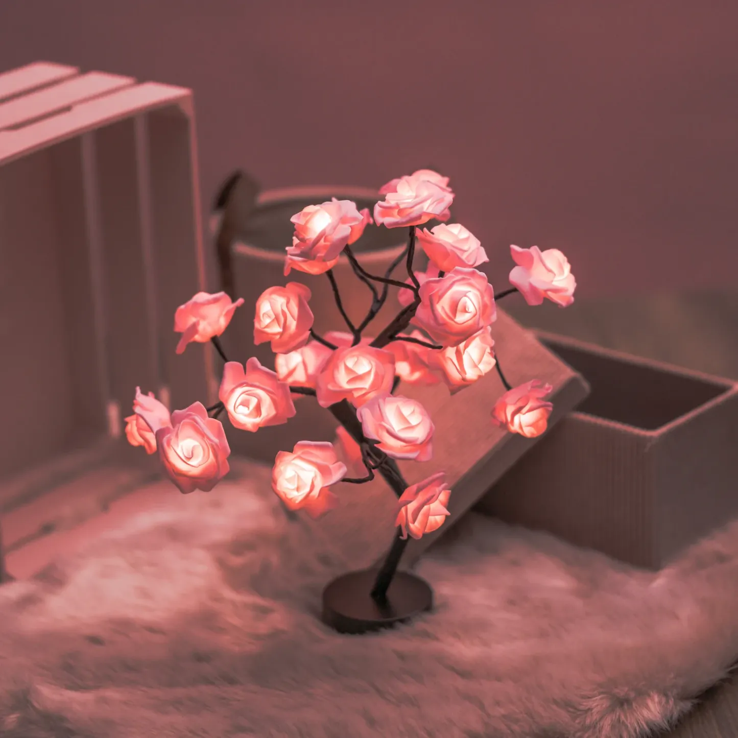 💕Forever Rose Tree Lamp