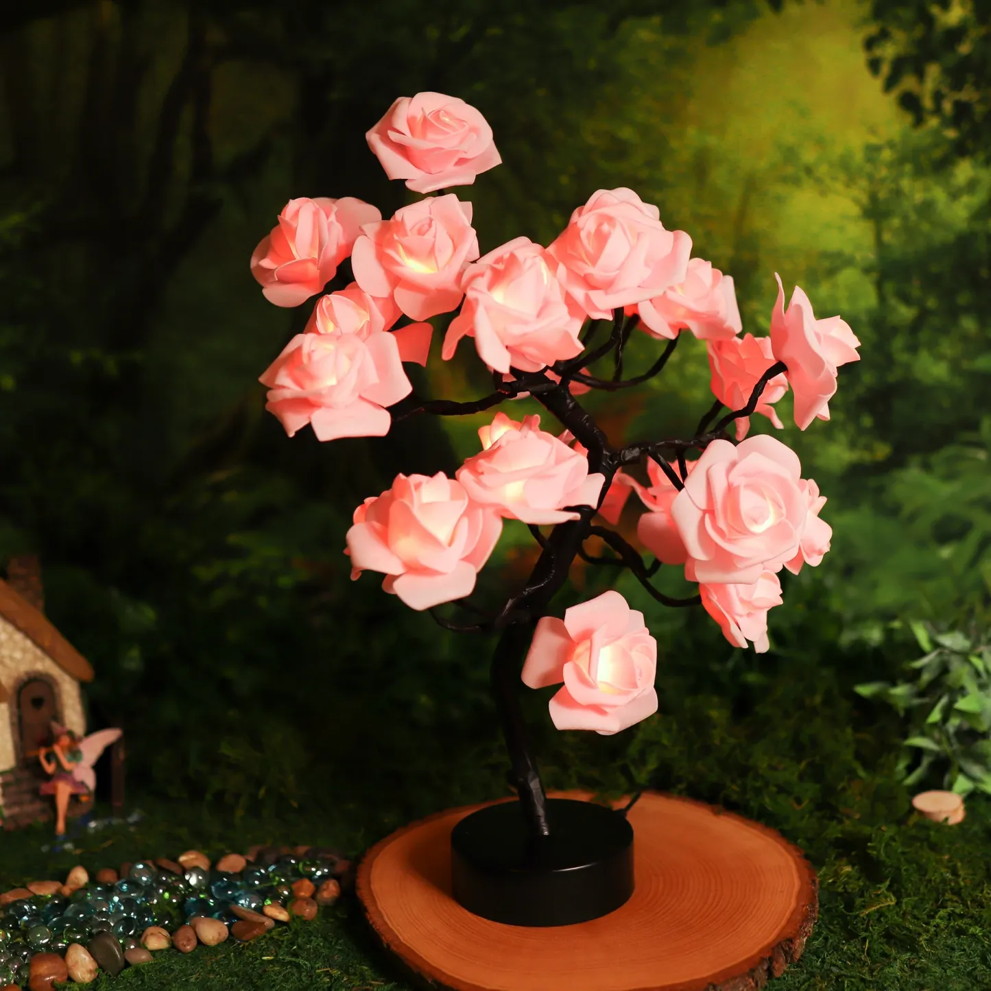 💕Forever Rose Tree Lamp