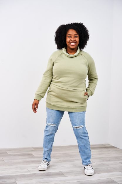Latched Mama Harbor Snap Nursing Pullover