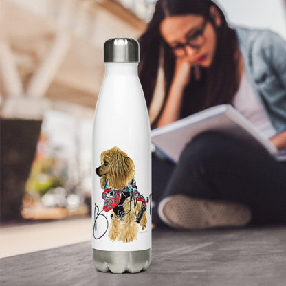 Custom Pet Portrait Water Bottle