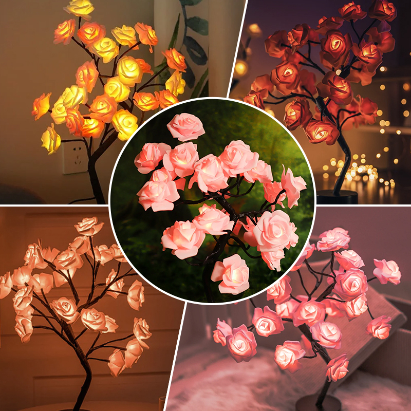 💕Forever Rose Tree Lamp