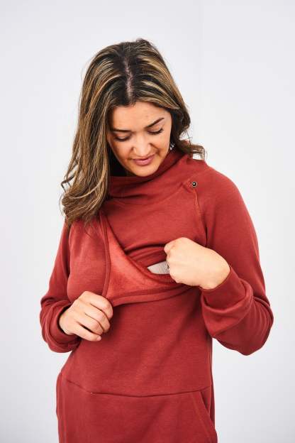 Latched Mama Harbor Snap Nursing Pullover
