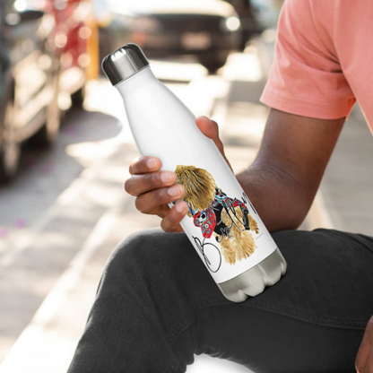 Custom Pet Portrait Water Bottle