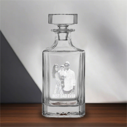 Customize The Best Dad Photo Whiskey Bottle Ever, A Father's Day Gift For Dad