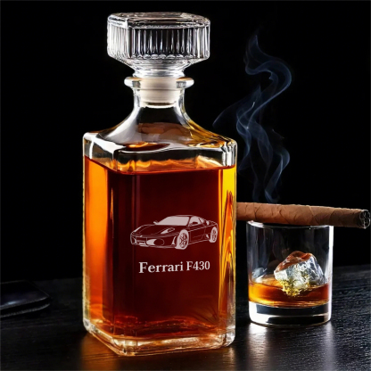Customize Your Dad's Exclusive Car Whiskey Bottle As A Father's Day Gift For Him