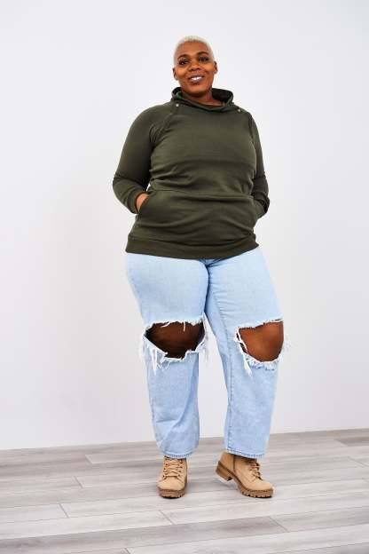 Latched Mama Harbor Snap Nursing Pullover
