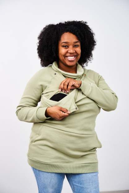 Latched Mama Harbor Snap Nursing Pullover