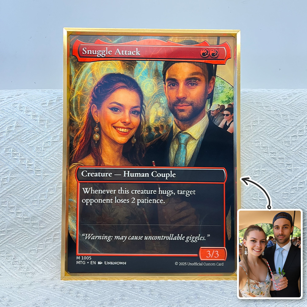 Custom Anime Couples MTG Magic TCG Frame Wall Art