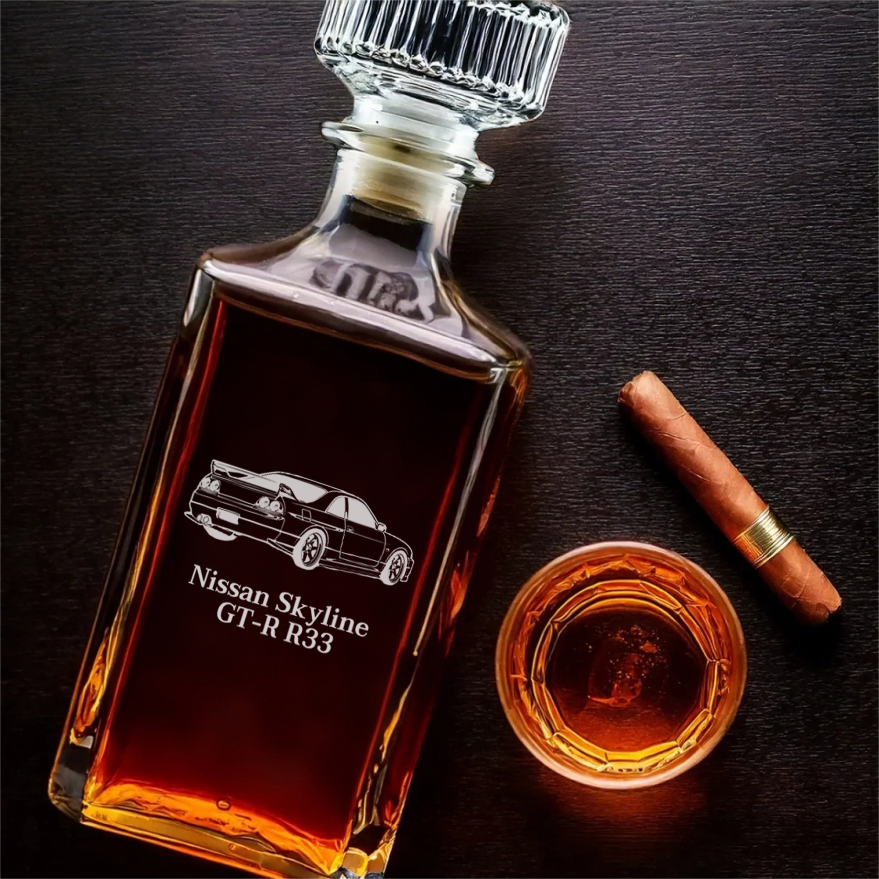 Customize Your Dad's Exclusive Car Whiskey Bottle As A Father's Day Gift For Him