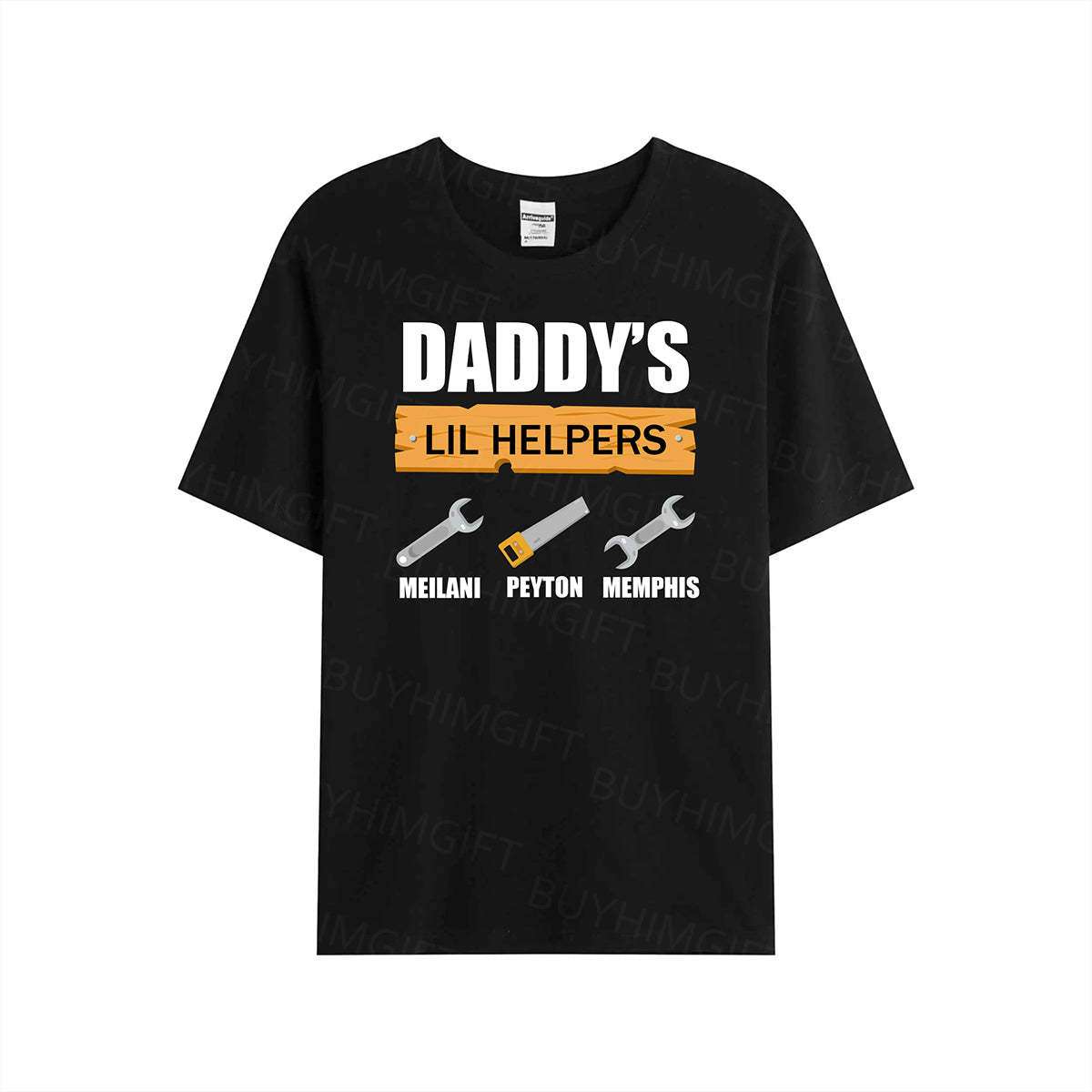 Personalized "Daddy's LIL HELPERS" Tools Shirt