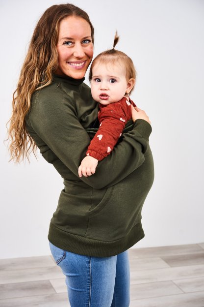 Latched Mama Harbor Snap Nursing Pullover