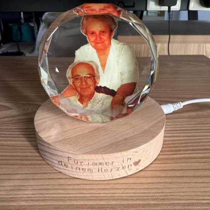 Custom Engraved 3d Crystal Picture Gift For Pets Couples Parents,Christmas Gifts,Perfect Gifts