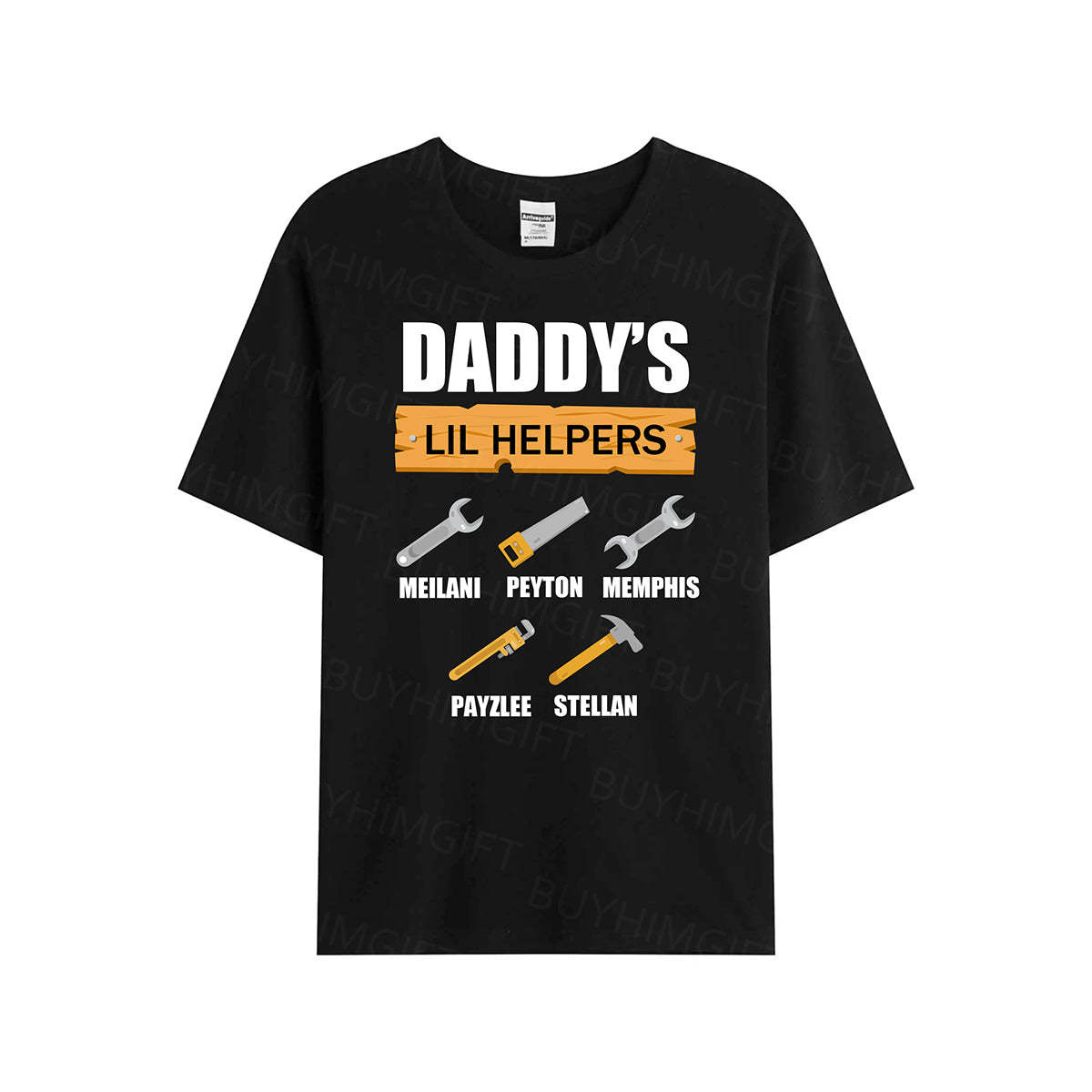 Personalized "Daddy's LIL HELPERS" Tools Shirt