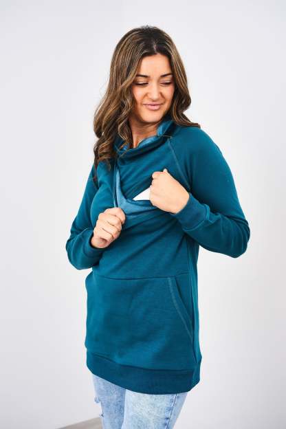 Latched Mama Harbor Snap Nursing Pullover
