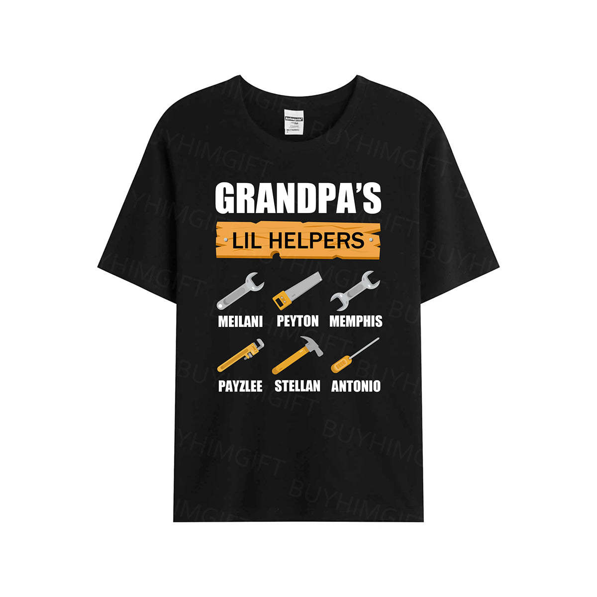 Personalized "Daddy's LIL HELPERS" Tools Shirt