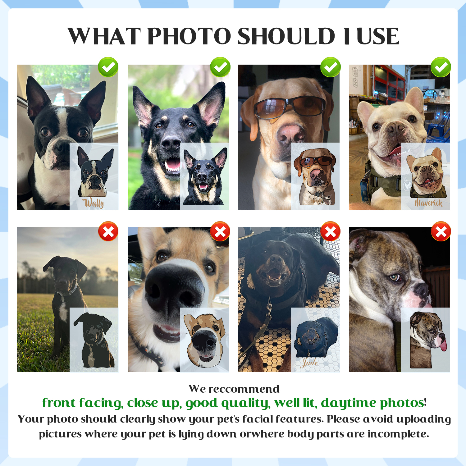 Custom Painted Pet's Photo - Personalized Dog Whiskey Glass