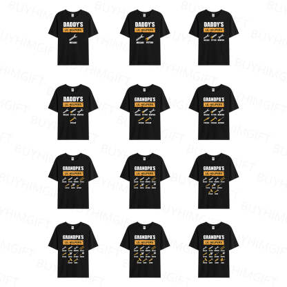 Personalized "Daddy's LIL HELPERS" Tools Shirt