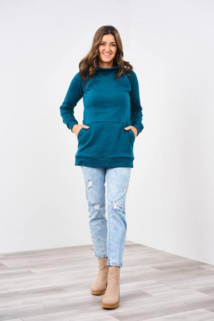 Latched Mama Harbor Snap Nursing Pullover