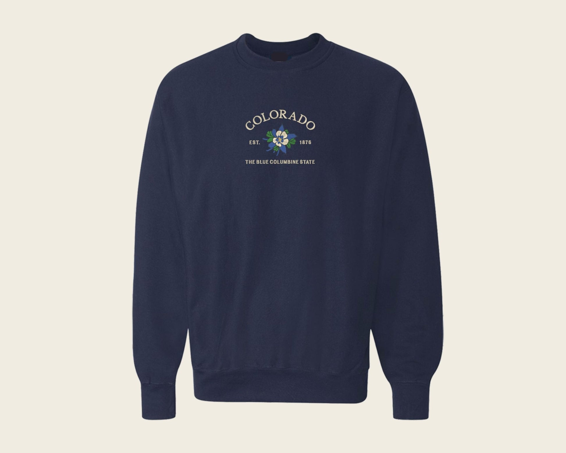 Colorado Blue Columbine Crew