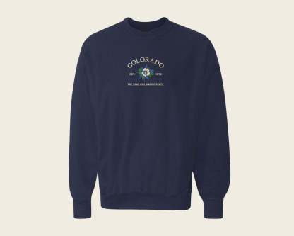 Colorado Blue Columbine Crew