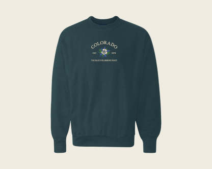 Colorado Blue Columbine Crew